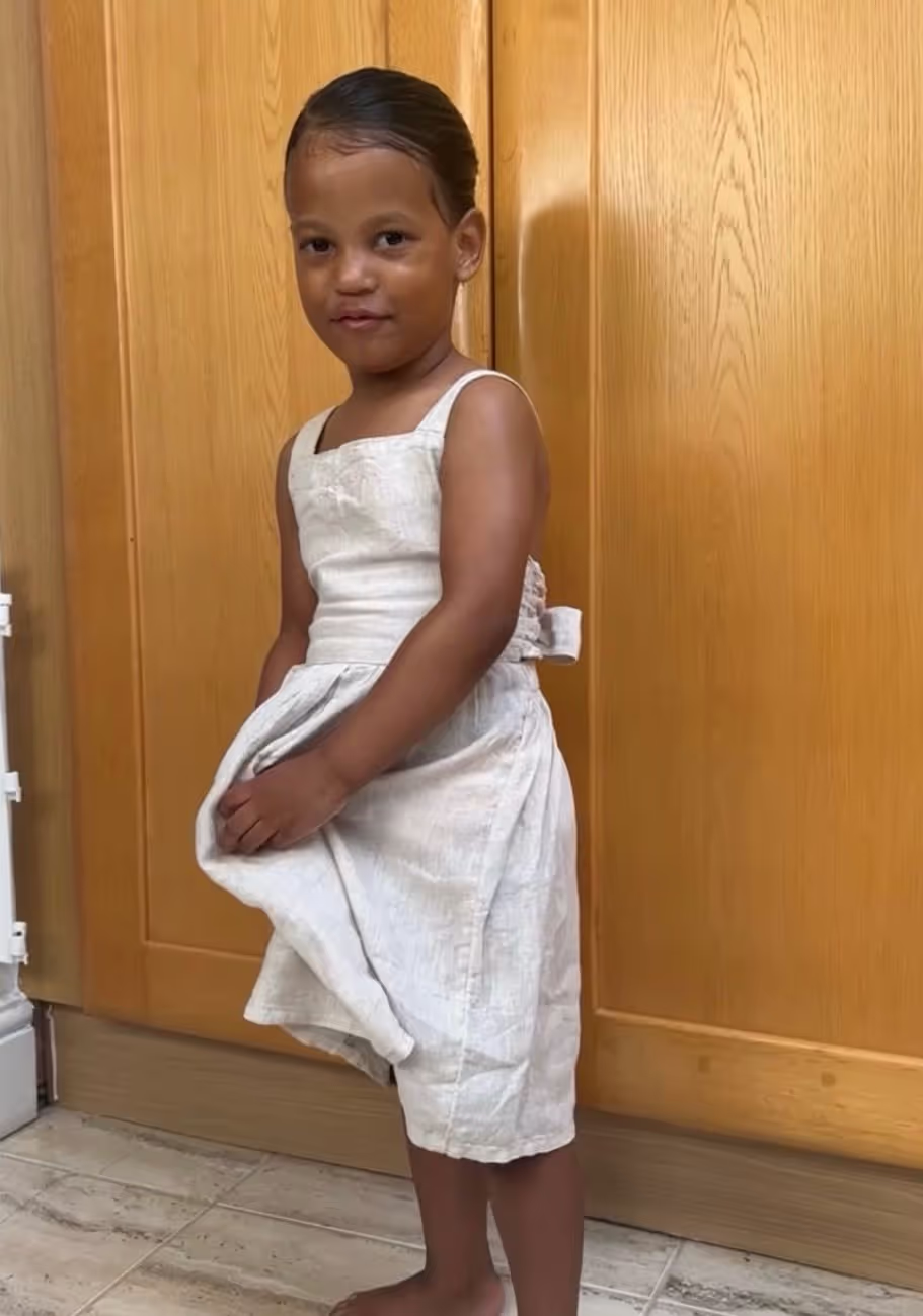 An older child Marley delivered
